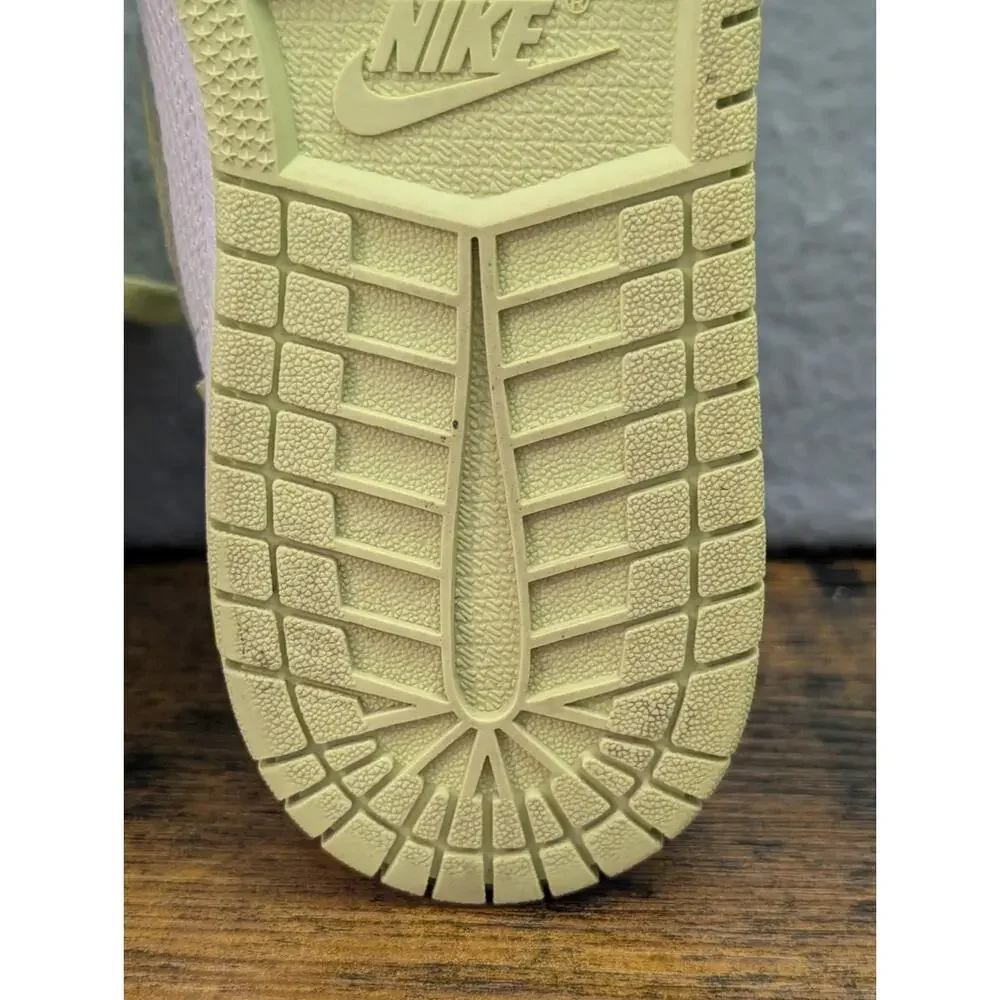 Nike Air Jordan 1 Low 6y Women's 8 Mens 7 Uk 6 SE White Limelight DH9619-103
